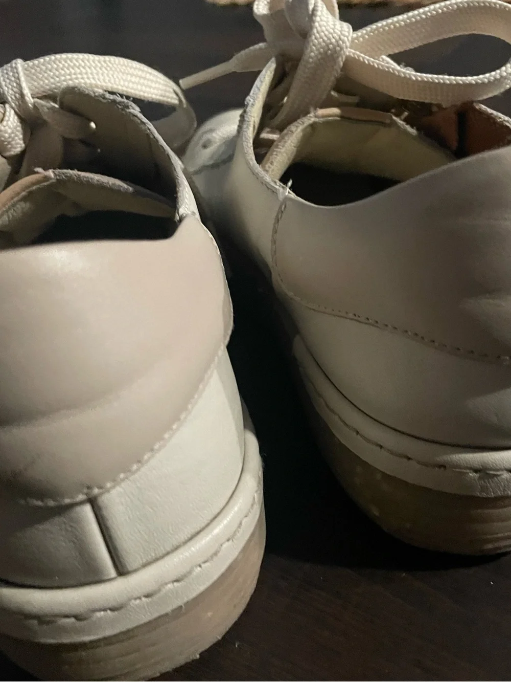 Pikolinos Women's White Leather Lace-Up w/ Side Zipper Sneakers EU 40 US 9-9.5